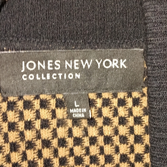 Stylish Black and Brown Women's Sweater - Picture 4 of 8